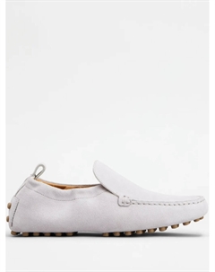 Замшевые мокасины, серый Tod's