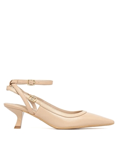 Туфли-лодочки 55 мм с открытой пяткой, нейтральный Liu jo