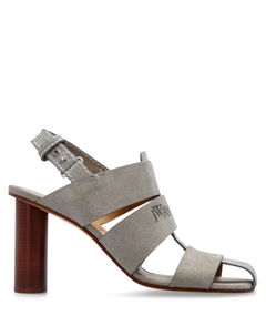 Сандалии рыбацкие 95 мм из замши, серый Jw anderson