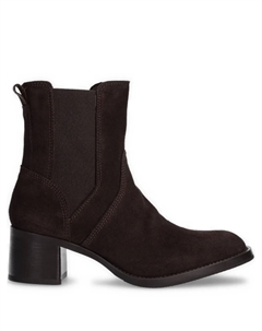 Женские ботинки челси из кожи на каблуке, коричневый Gant