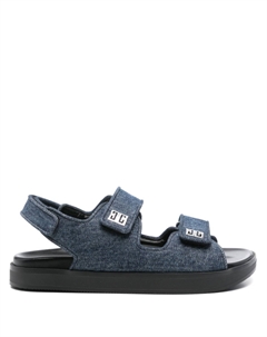 Джинсовые босоножки, синий Givenchy