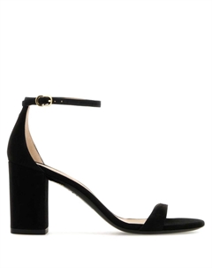 Босоножки Nudist Block 75, черный Stuart weitzman