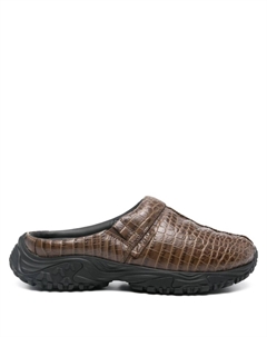 Слиперы Cur из коллаборации с Clarks, коричневый Martine rose