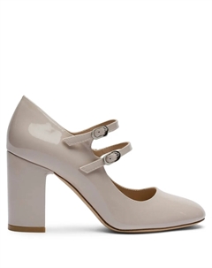 Туфли 85 мм Posh Mary Jane, серый Stuart weitzman