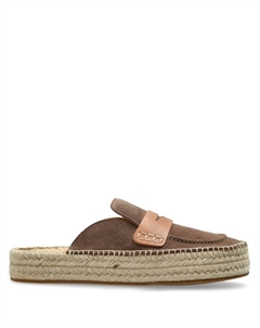 Замшевые мюли, коричневый Jw anderson