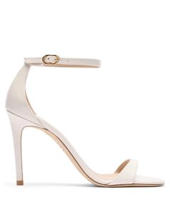 Сандалии 100 мм Nudist II, нейтральный цвет Stuart weitzman