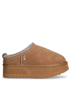 Замшевые слиперы, коричневый Liu jo