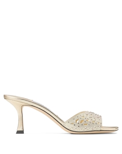 Мюли Skye 70, золотой Jimmy choo