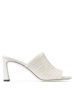 Мюли Lua 75, белый Jimmy choo