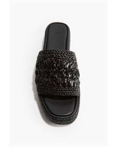 Эспадрильи на платформе, черный H&m