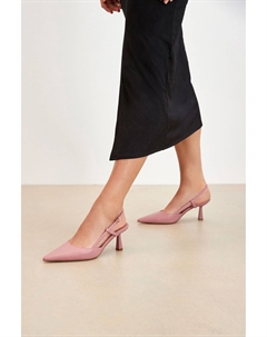 Туфли на открытом каблуке Forever Comfort Туфли с острым носком, розовый Next