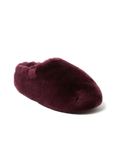 Тапочки Maryboro Platform Clog Slipper, цвет инжир Fireside by dearfoams