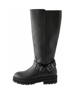 Сапоги на платформе WIDE FIT, черный Next