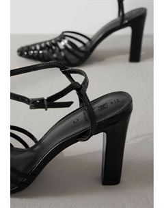 Туфли на каблуках SIGNATURE STRAPPY REGULAR FIT, черный Next