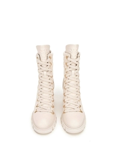 Сапоги на высоком каблуке, бежевый Wittchen