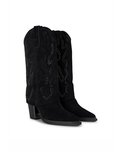 Сапоги на платформе, черный Alma en pena.