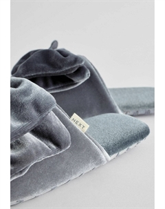 Тапочки REGULAR FIT-BOW, серый Next