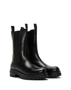 Сапоги на платформе, черный Derimod