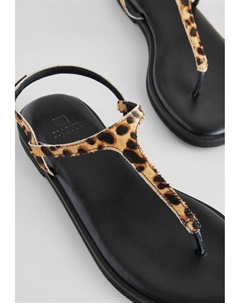 Сандалии с Т-образной застежкой FOREVER COMFORT TOE THONG SLINGBACK REGULAR WIDE FIT, черный Next