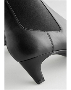 Классические ботильоны CHISEL TOE CHELSEA REGULAR WIDE FIT, черный Next