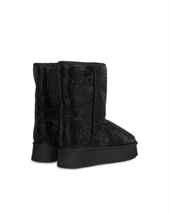 Сапоги на платформе CON PUNTERA REDONDEADA SIN CIERRE, черный Alma en pena.