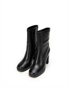 Сапоги на высоком каблуке, черный Wittchen