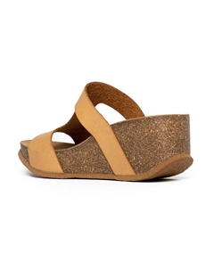 Мюли на каблуке, коричневый Sunbay