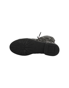 Ботильоны на шнуровке, черный Think