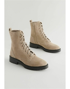 Ботильоны на шнуровке FOREVER COMFORT, бежевый Next