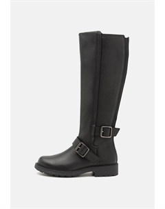 Сапоги женские ORINOCO2 высокие байкерские, черный Clarks