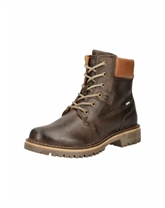 Ботильоны на шнуровке, темно-коричневый Camel active