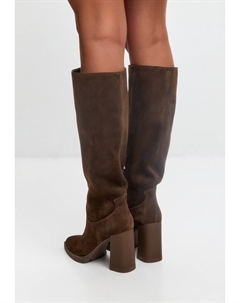 Ковбойские/байкерские ботинки по щиколотку, коричневый Cesare gaspari