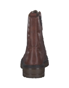 Ботильоны на платформе, коричневый Mustang