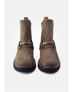 Ботильоны на платформе, коричневый Paul green