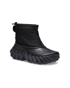 Ботильоны на платформе, черный металлик Crocs