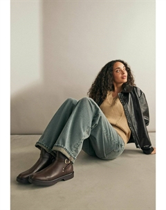 Ботильоны на платформе FOREVER COMFORT CHELSEA BUCKLE, коричневый Next