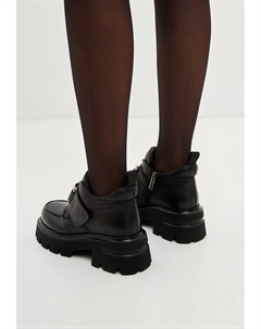 Ботильоны на платформе, черный Cesare gaspari