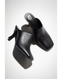 Мюли на каблуках, черный H&m