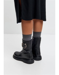 Ботильоны на платформе, черный Cesare gaspari