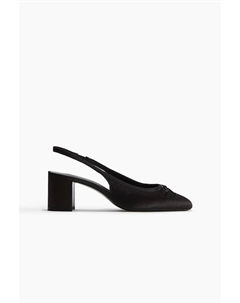 Туфли-Лодочки с открытой пяткой, черный H&m