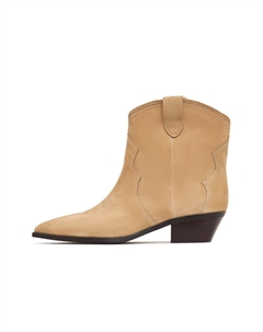 Ковбойские/байкерские ботинки по щиколотку, бежевый Cesare gaspari