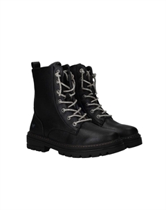 Ботильоны на платформе, черный Mustang