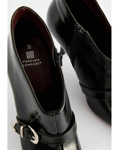 Ботильоны FOREVER COMFORT POINTED TOE BUCKLE DETAIL REGULAR FIT, черный Next