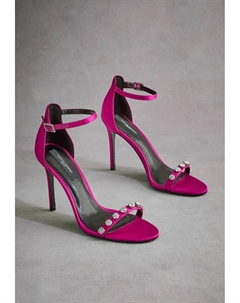 Босоножки на высоком каблуке KATIE JEWELLED, розовый Next