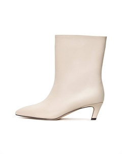 Классические ботильоны KITTEN HEEL, белый Cesare gaspari