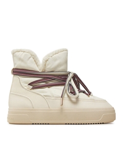 Зимние ботинки Botas de nieve Snowboot Monogram Faux Fur FW0FW08389, бежевый Tommy hilfiger