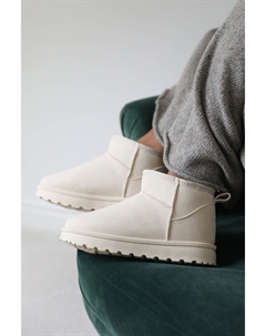 Ботильоны Wheres That From Pine на меховой подкладке, кремовый Where's that from