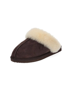 Тапочки из овчины, цвет Moro Shepherd's