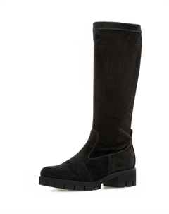 Женские ботинки на блочном каблуке, черный Gabor