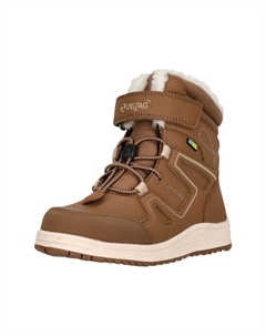 Зимние ботинки Rinet с практичной системой быстрой шнуровки, цвет 1075 Toasted Coconut Zigzag